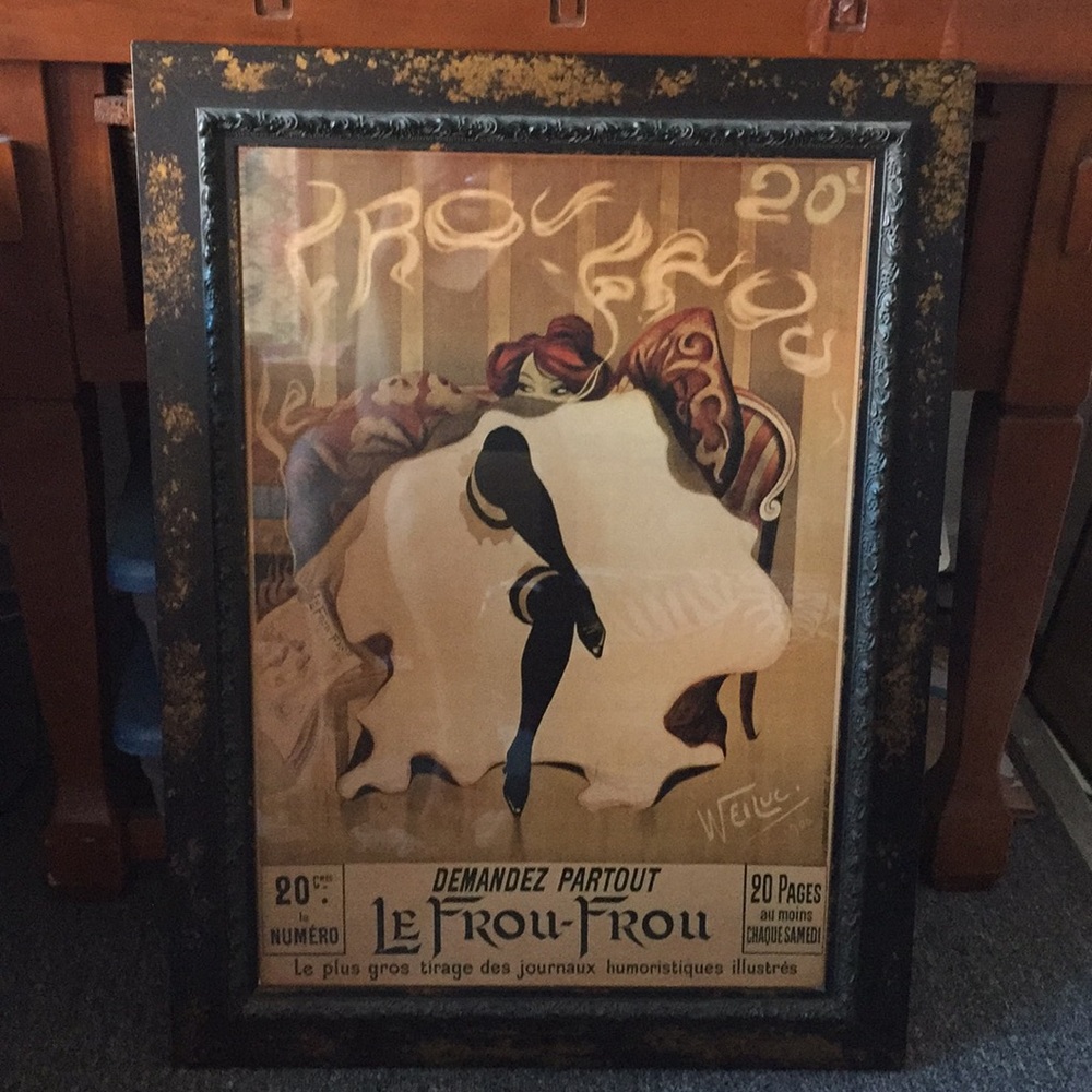 Le Frou-Frou Framed Artwork